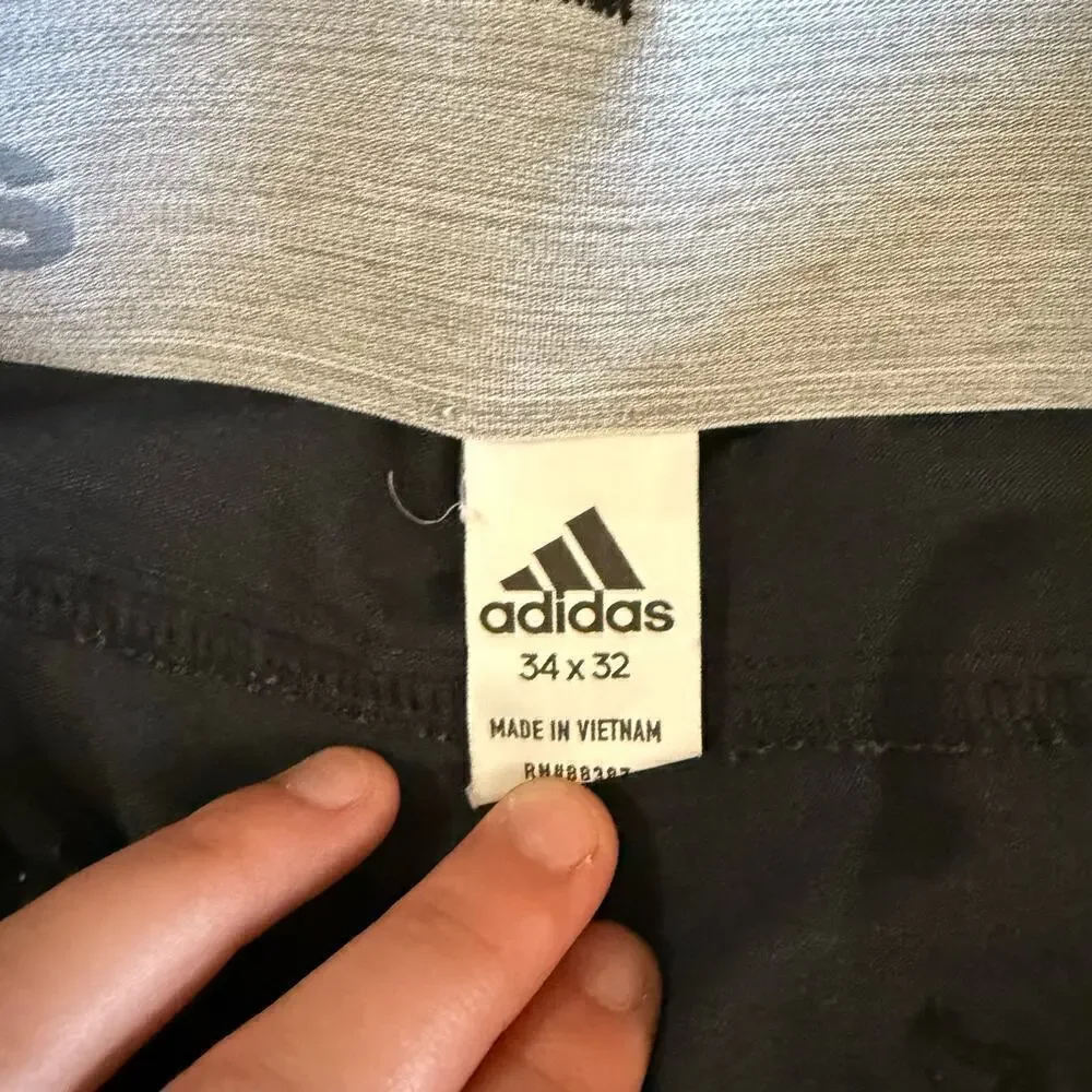 Adidas Men's Ultimate 365 Performance Athletic Golf Pants Grey Size 34x32